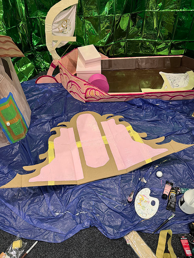 Our DIY party kits involved plenty of crafting magic. Design the props, build the games, and enjoy the experience with your child.