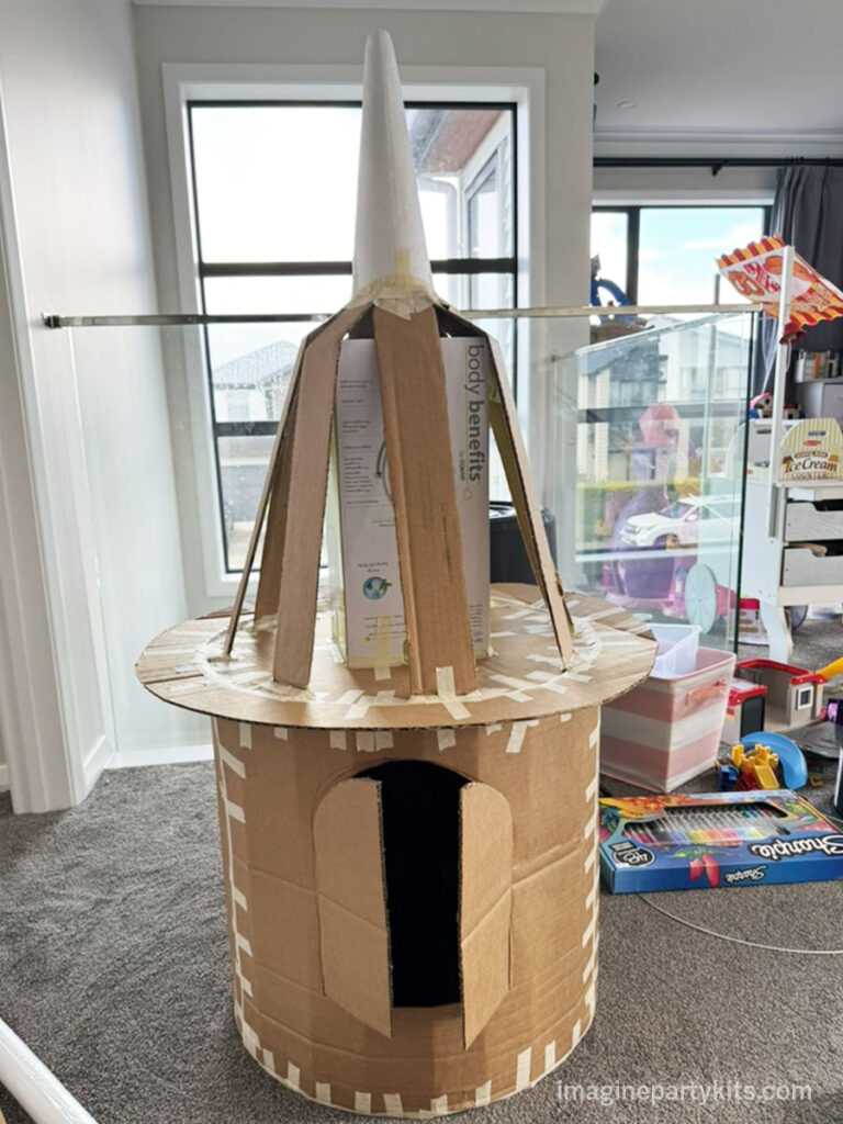 How to construct Rapunzel's tower from Tangled