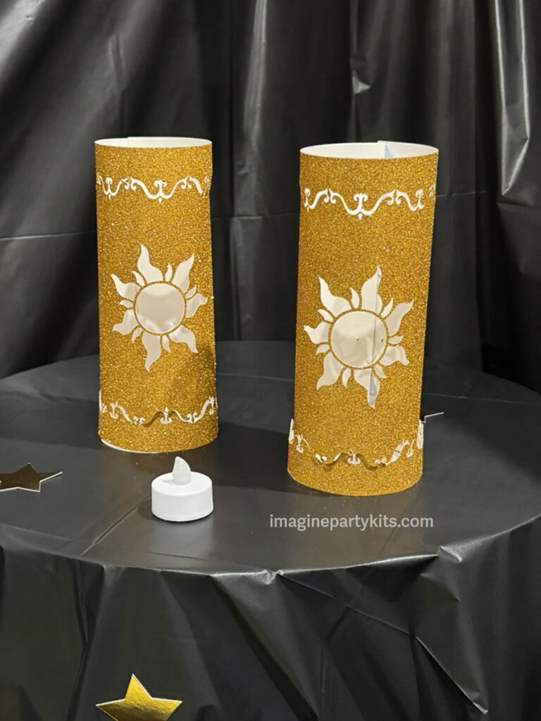 DIY Floating Lights from Tangled
